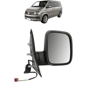 Oglinda Dreapta Volkswagen TRANSPORTER T5 Bus (7HB, 7HJ, 7EB, 7EJ) din 2003 - 2015, Auto, Reglaj electric, Completa - Img 2