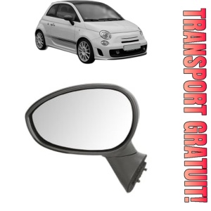 Oglinda Stanga ABARTH 500C / 595C / 695C din 2008 - 2016, Auto, Reglaj electric, Completa