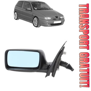 Oglinda Stanga ALFA ROMEO 145 (930_) din 1994 - 2001, Auto, Reglaj mecanic, Completa