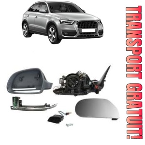 Oglinda Stanga AUDI Q3 (8UB, 8UG) din 2011 - 2018, Auto, Reglaj electric, Completa