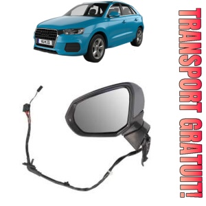 Oglinda Stanga AUDI Q3 (F3B) din 2018 - 2021, Auto, Reglaj electric, Completa