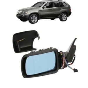 Oglinda Stanga BMW Seria X5 (E53) din 2000 - 2006, Auto, Reglaj electric, Completa - Img 2