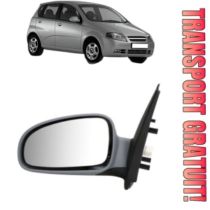 Oglinda Stanga CHEVROLET AVEO / KALOS Hatchback (T200) din 2003 - 2008, Auto, Reglaj electric, Completa