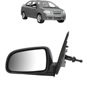 Oglinda Stanga CHEVROLET AVEO / KALOS Saloon (T250, T255) din 2005 - 2013, Auto, Reglaj mecanic, Completa - Img 2