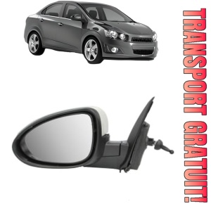 Oglinda Stanga CHEVROLET AVEO Saloon (T300) din 2011 - 2015, Auto, Reglaj mecanic, Completa