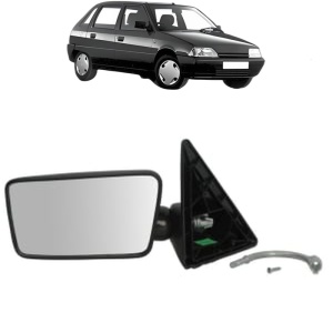 Oglinda Stanga CITROEN AX (ZA-_) din 1986 - 1998, Auto, Reglaj mecanic, Completa - Img 2