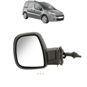 Oglinda Stanga CITROEN BERLINGO MULTISPACE (B9) din 2008 - 2021, Auto, Reglaj mecanic, Completa - Img 2