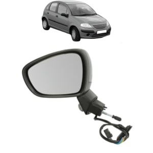 Oglinda Stanga CITROEN C3 I (FC_, FN_) din 2002 - 2012, Auto, Reglaj electric, Completa - Img 2