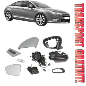 Oglinda Stanga CITROEN C5 III (RD_) din 2008 - 2017, Auto, Reglaj electric, Completa
