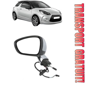 Oglinda Stanga CITROEN DS3 (SA_) din 2009 - 2015, Auto, Reglaj electric, Completa