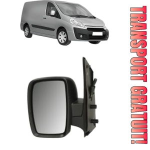 Oglinda Stanga CITROEN JUMPY II Van din 2007 - 2016, Auto, Reglaj mecanic, Completa