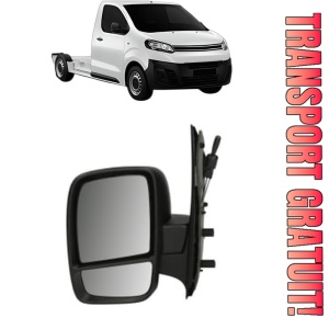 Oglinda Stanga CITROEN JUMPY III Platform/Chassis (V_) din 2016 - 2025, Auto, Reglaj manual, Completa
