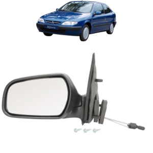 Oglinda Stanga CITROEN XSARA Hatchback Van (N3_) din 1998 - 2005, Auto, Reglaj mecanic, Completa - Img 2