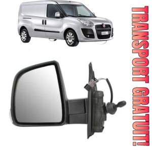 Oglinda Stanga FIAT DOBLO Bus (263_) din 2010 - 2023, Auto, Reglaj mecanic, Completa