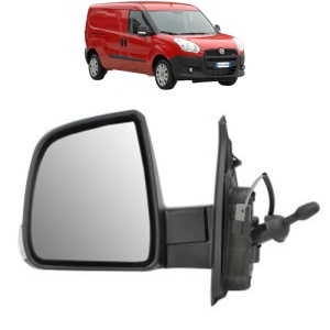 Oglinda Stanga FIAT DOBLO Cargo (263_) din 2010 - 2023, Auto, Reglaj mecanic, Completa - Img 2