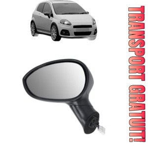 Oglinda Stanga FIAT GRANDE PUNTO Van (199_) din 2006 - 2013, Auto, Reglaj electric, Completa