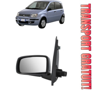 Oglinda Stanga FIAT PANDA (169_) din 2003 - 2013, Auto, Reglaj manual, Completa