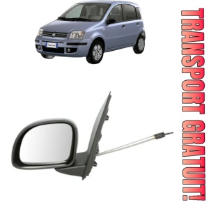 Oglinda Stanga FIAT PANDA (169_) din 2003 - 2013, Auto, Reglaj mecanic, Completa