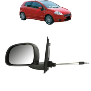 Oglinda Stanga FIAT PANDA (312_, 319_) din 2012 - 2022, Auto, Reglaj manual, Completa - Img 2