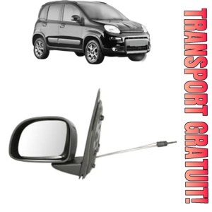 Oglinda Stanga FIAT PANDA VAN (312_, 519_) din 2012 - 2020, Auto, Reglaj mecanic, Completa