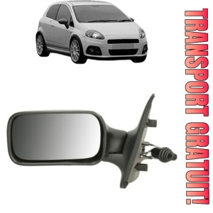 Oglinda Stanga FIAT PUNTO din 1993 - 2015, Auto, Reglaj mecanic, Completa