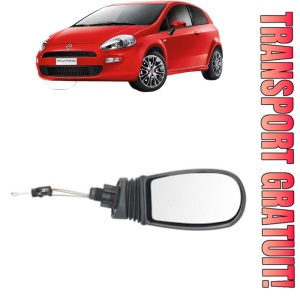 Oglinda Stanga FIAT PUNTO EVO Hatchback Van (199_) din 2009 - 2012, Auto, Reglaj mecanic, Completa