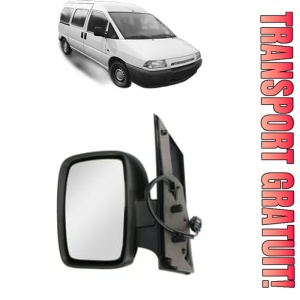 Oglinda Stanga FIAT SCUDO Bus (220_) din 1996 - 2006, Auto, Reglaj electric, Completa