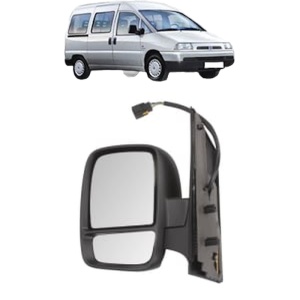 Oglinda Stanga FIAT SCUDO Bus (270_, 272_) din 2007 - 2016, Auto, Reglaj electric, Completa - Img 2