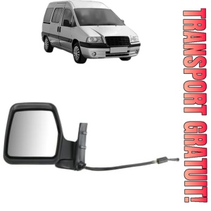 Oglinda Stanga FIAT SCUDO Platform/Chassis (220_) din 1996 - 2006, Auto, Reglaj mecanic, Completa