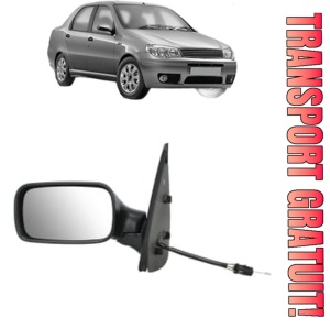 Oglinda Stanga FIAT SIENA (178_, 172_) / ALBEA din 1996 - 2012, Auto, Reglaj mecanic, Completa