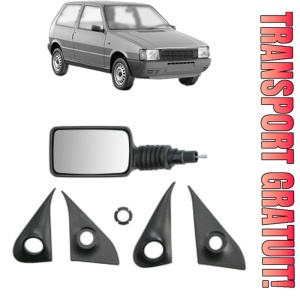 Oglinda Stanga FIAT UNO (146_, 158_) din 1983 - 2006, Auto, Reglaj mecanic, Completa