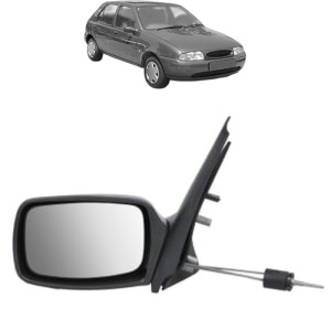 Oglinda Stanga FORD FIESTA IV (JA_, JB_) din 1995 - 2002, Auto, Reglaj mecanic, Completa - Img 2