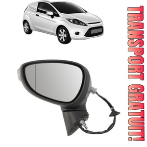 Oglinda Stanga FORD FIESTA VI Van din 2008 - 2017, Auto, Reglaj electric, Completa