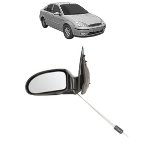 Oglinda Stanga FORD FOCUS I Saloon (DFW) din 1999 - 2005, Auto, Reglaj mecanic, Completa - Img 2