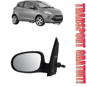 Oglinda Stanga FORD KA (RU8) din 2008 - 2016, Auto, Reglaj mecanic, Completa