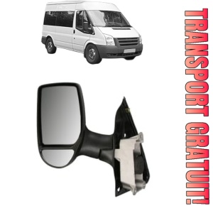 Oglinda Stanga FORD TRANSIT Bus (FD_ _, FB_ _, FS_ _, FZ_ _, FC_ _) din 2000 - 2014, Auto, Reglaj manual, Completa