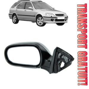 Oglinda Stanga HONDA CIVIC VI Aerodeck (MB, MC) din 1998 - 2001, Auto, Reglaj electric, Completa