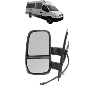 Oglinda Stanga IVECO DAILY IV Bus din 2006 - 2011, Auto, Reglaj electric, Completa - Img 2