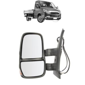 Oglinda Stanga IVECO DAILY V Platform/Chassis din 2011 - 2014, Auto, Reglaj electric, Completa - Img 2