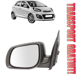 Oglinda Stanga KIA PICANTO II (TA) din 2011 - 2017, Auto, Reglaj electric, Completa