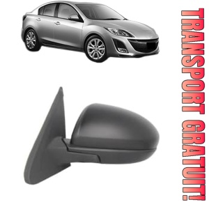 Oglinda Stanga MAZDA 3 Saloon (BL) din 2008 - 2014, Auto, Reglaj electric, Completa