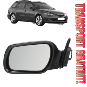 Oglinda Stanga MAZDA 6 Station Wagon (GY) din 2002 - 2008, Auto, Reglaj electric, Completa