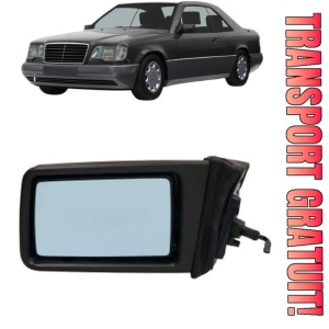 Oglinda Stanga MERCEDES-BENZ E-CLASS Coupe (C124) din 1993 - 1997, Auto, Reglaj mecanic, Completa