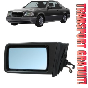 Oglinda Stanga MERCEDES-BENZ E-CLASS Coupe (C124) din 1993 - 1997, Auto, Reglaj mecanic, Completa