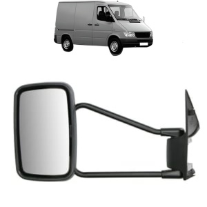 Oglinda Stanga MERCEDES-BENZ SPRINTER 2-t Van (B901, B902) din 1995 - 2006, Auto, Reglaj manual, Completa - Img 2