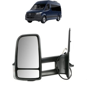 Oglinda Stanga MERCEDES-BENZ SPRINTER 3,5-t Van (B907, B910) din 2018 - 2025, Auto, Reglaj electric, Completa - Img 2