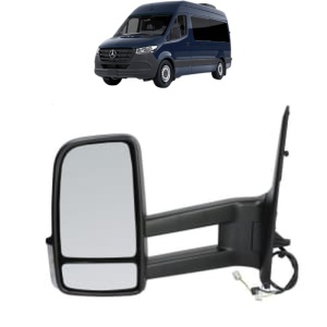 Oglinda Stanga MERCEDES-BENZ SPRINTER 3,5-t Van (B907, B910) din 2018 - 2025, Auto, Reglaj electric, Completa - Img 2