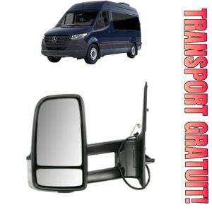 Oglinda Stanga MERCEDES-BENZ SPRINTER 3,5-t Van (B907, B910) din 2018 - 2025, Auto, Reglaj electric, Completa