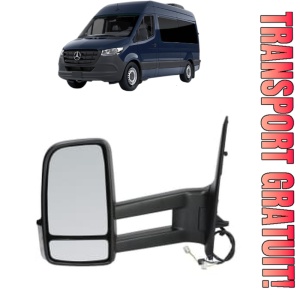 Oglinda Stanga MERCEDES-BENZ SPRINTER 3,5-t Van (B907, B910) din 2018 - 2025, Auto, Reglaj electric, Completa