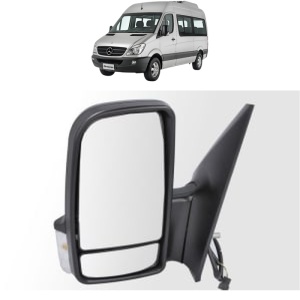 Oglinda Stanga MERCEDES-BENZ SPRINTER 3-t Bus (B906) din 2006 - 2019, Auto, Reglaj manual, Completa - Img 2